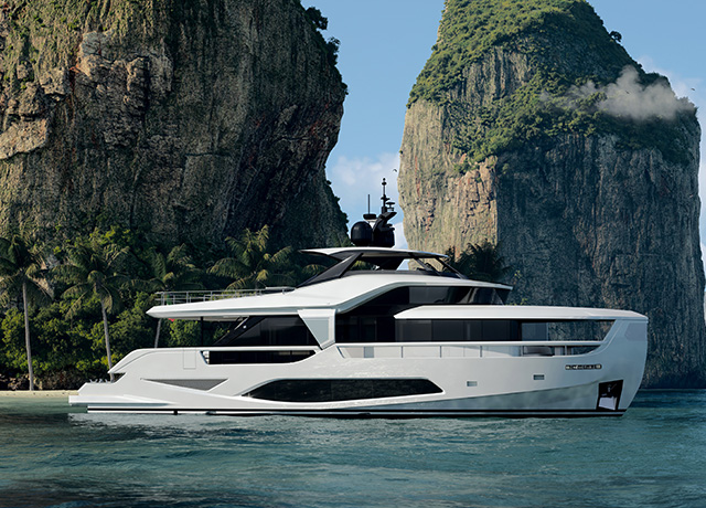 Ferretti Yachts のINFYNITOシリーズに新メンバーINFYNITO 80が加入。<br />
 