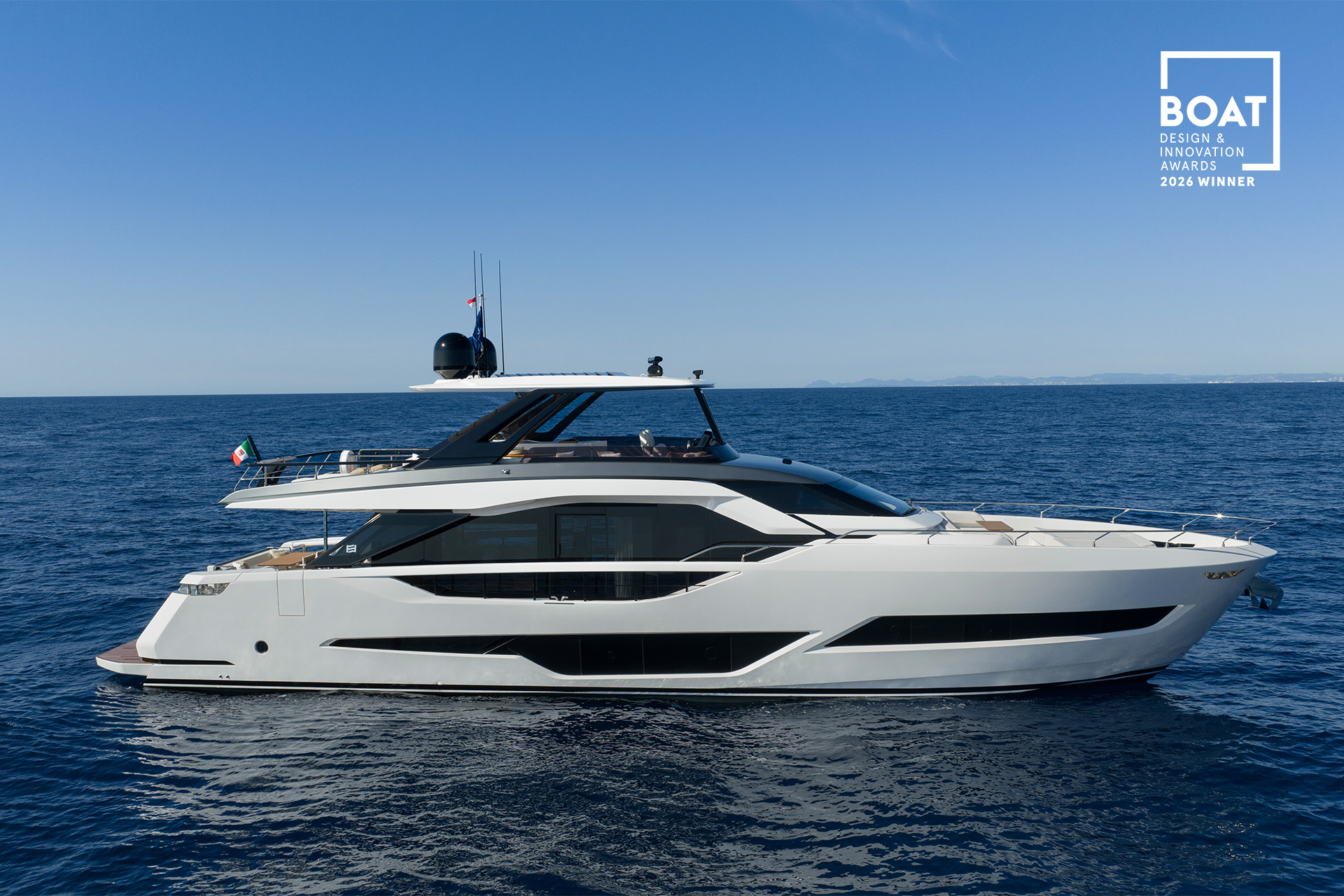 Double Victory for Ferretti Group at the Boat International Design & Innovation Awards 2026.